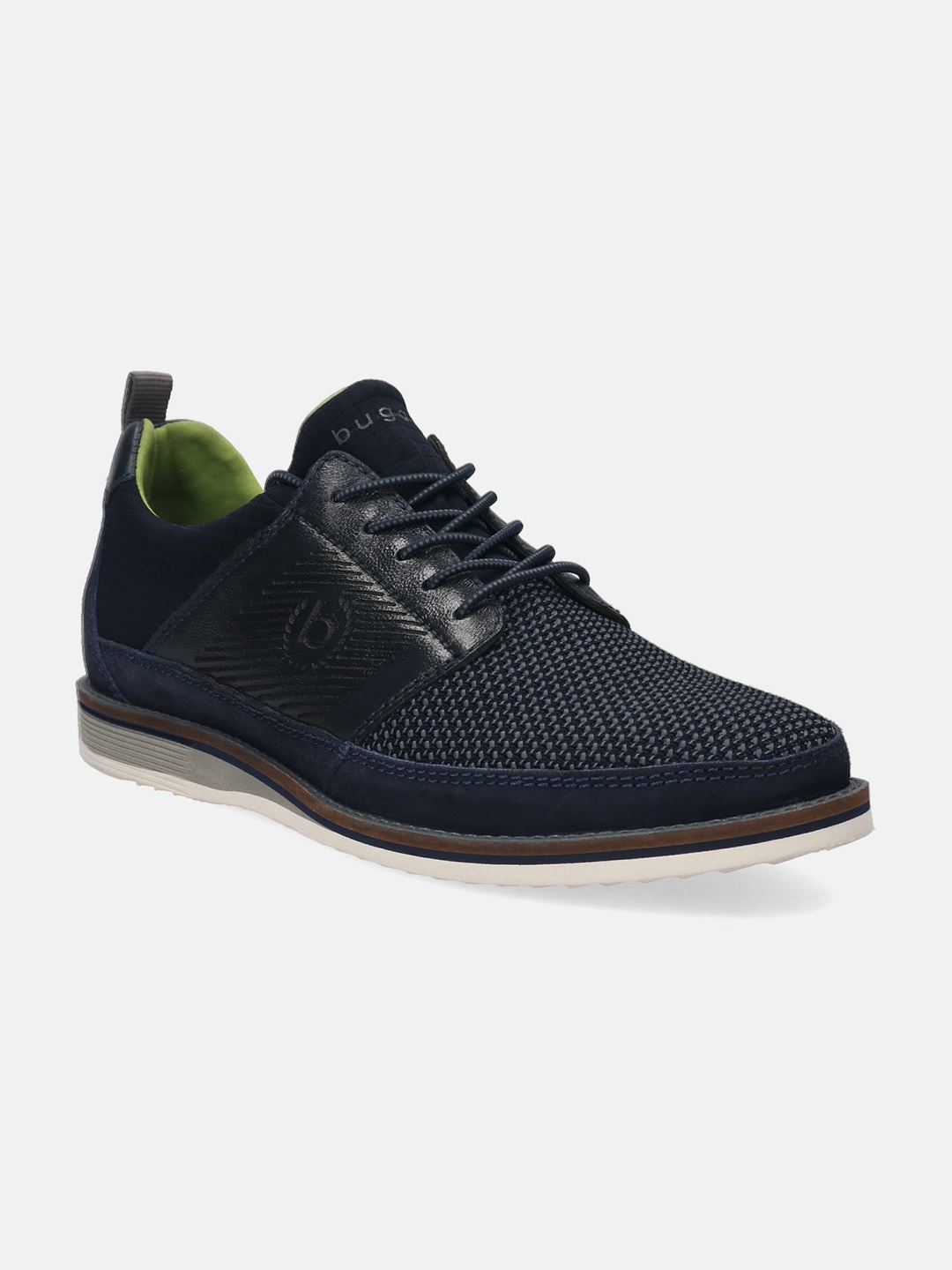 

Bugatti Sione Comfort Men Textured Sneakers, Blue