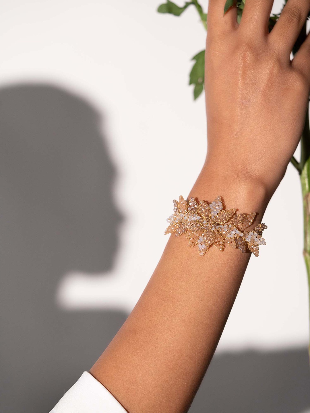 

D'oro Heuchera Gold-Plated Charm Bracelet