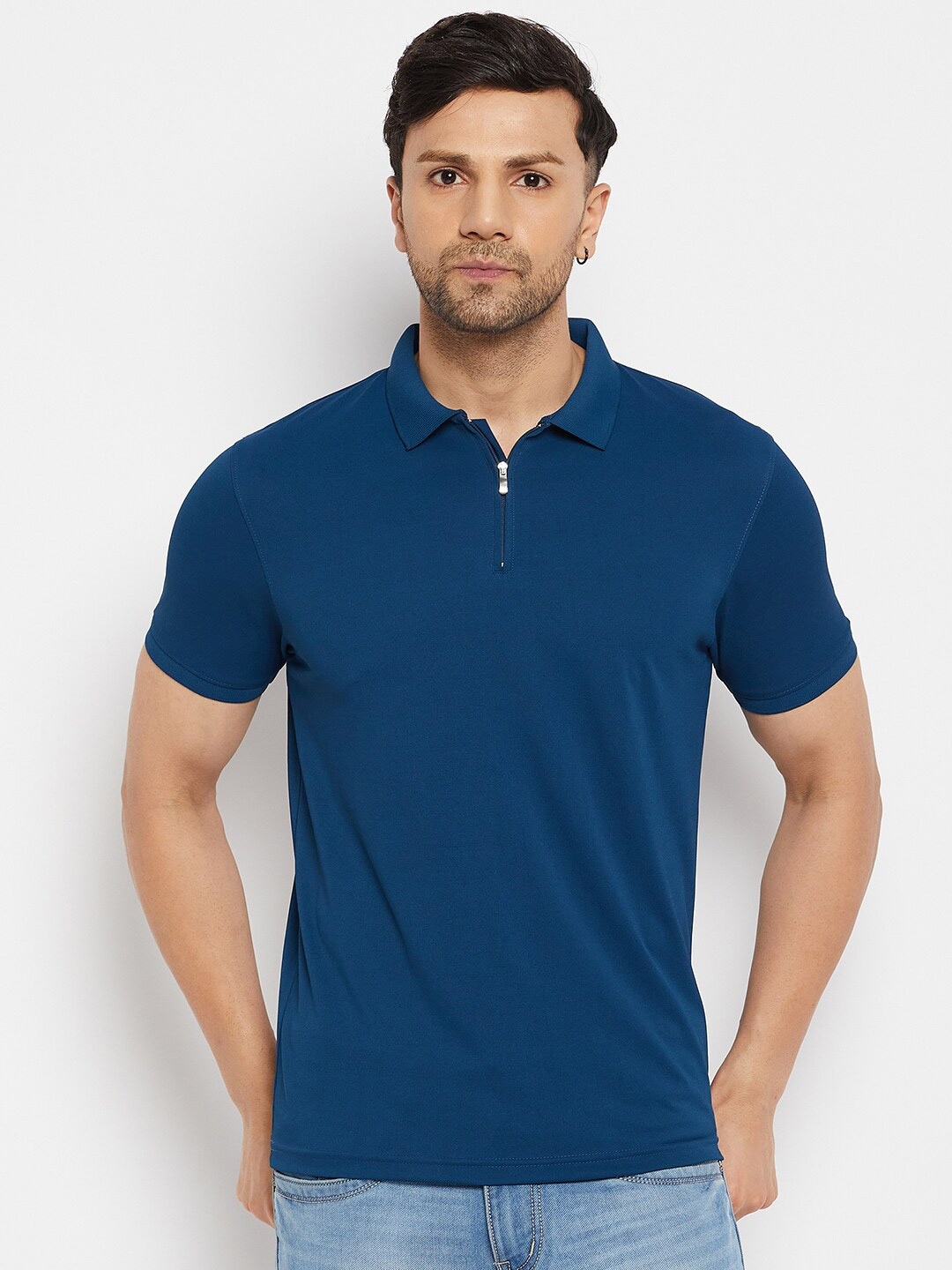 

98 Degree North Polo Collar Short Sleeves Regular T-shirt, Teal