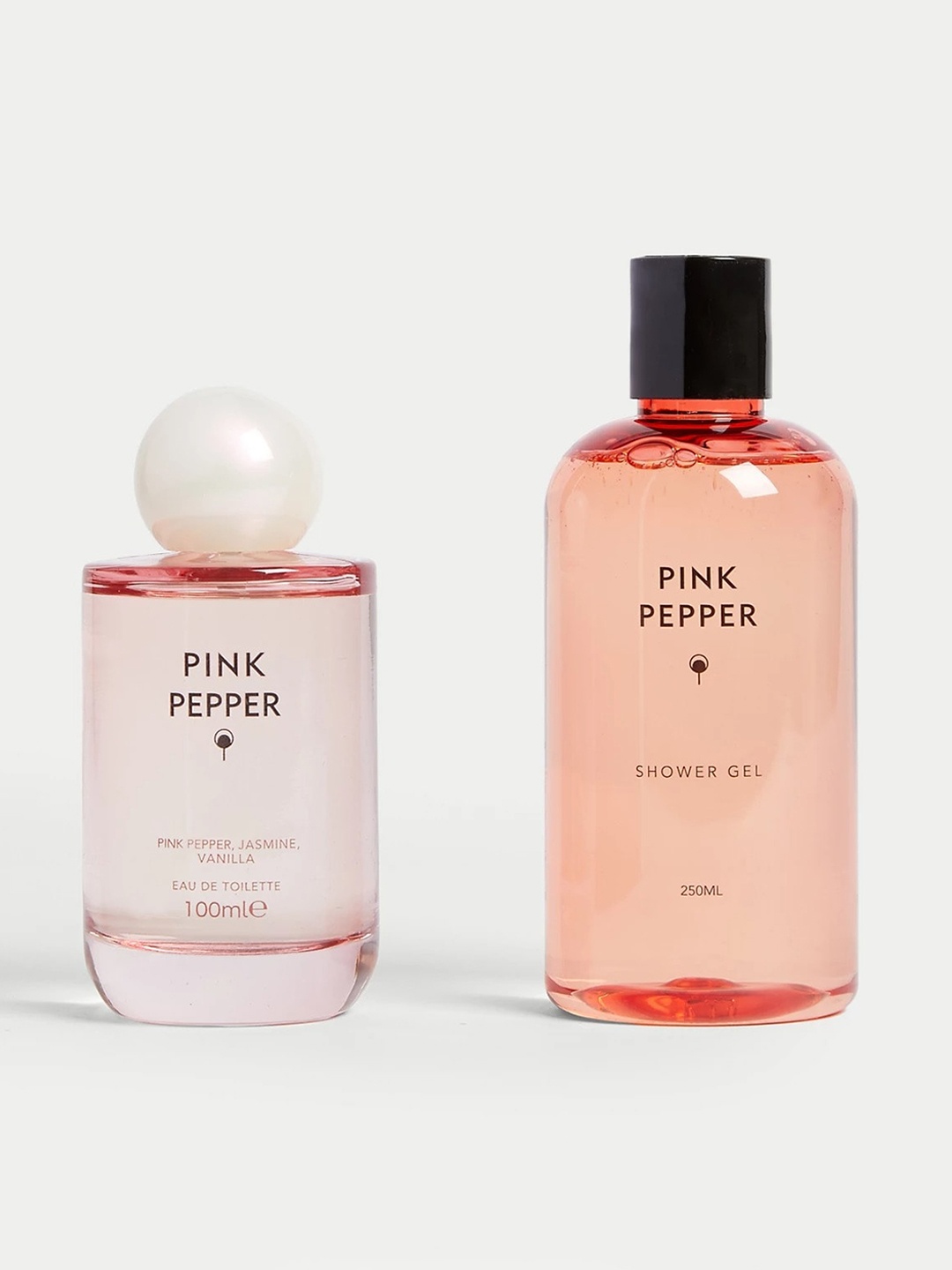 

Marks & Spencer Pink Pepper Set Of 2 Eau De Toilette - 100ml-Shower Gel - 250ml
