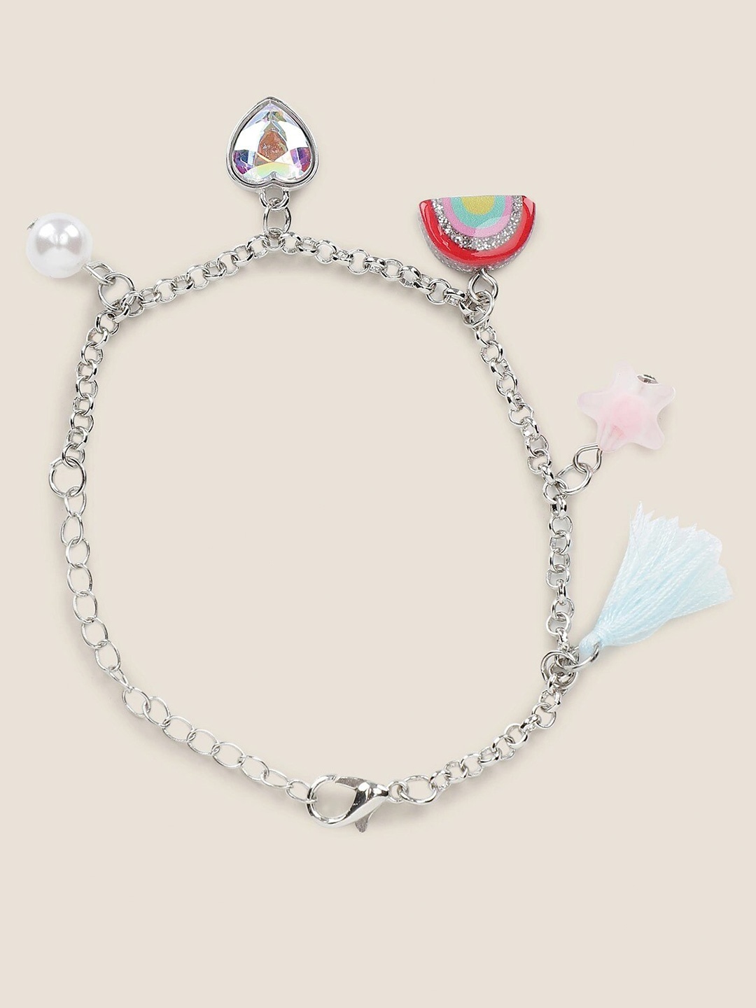 

Marks & Spencer Silver-Plated Charm Bracelet
