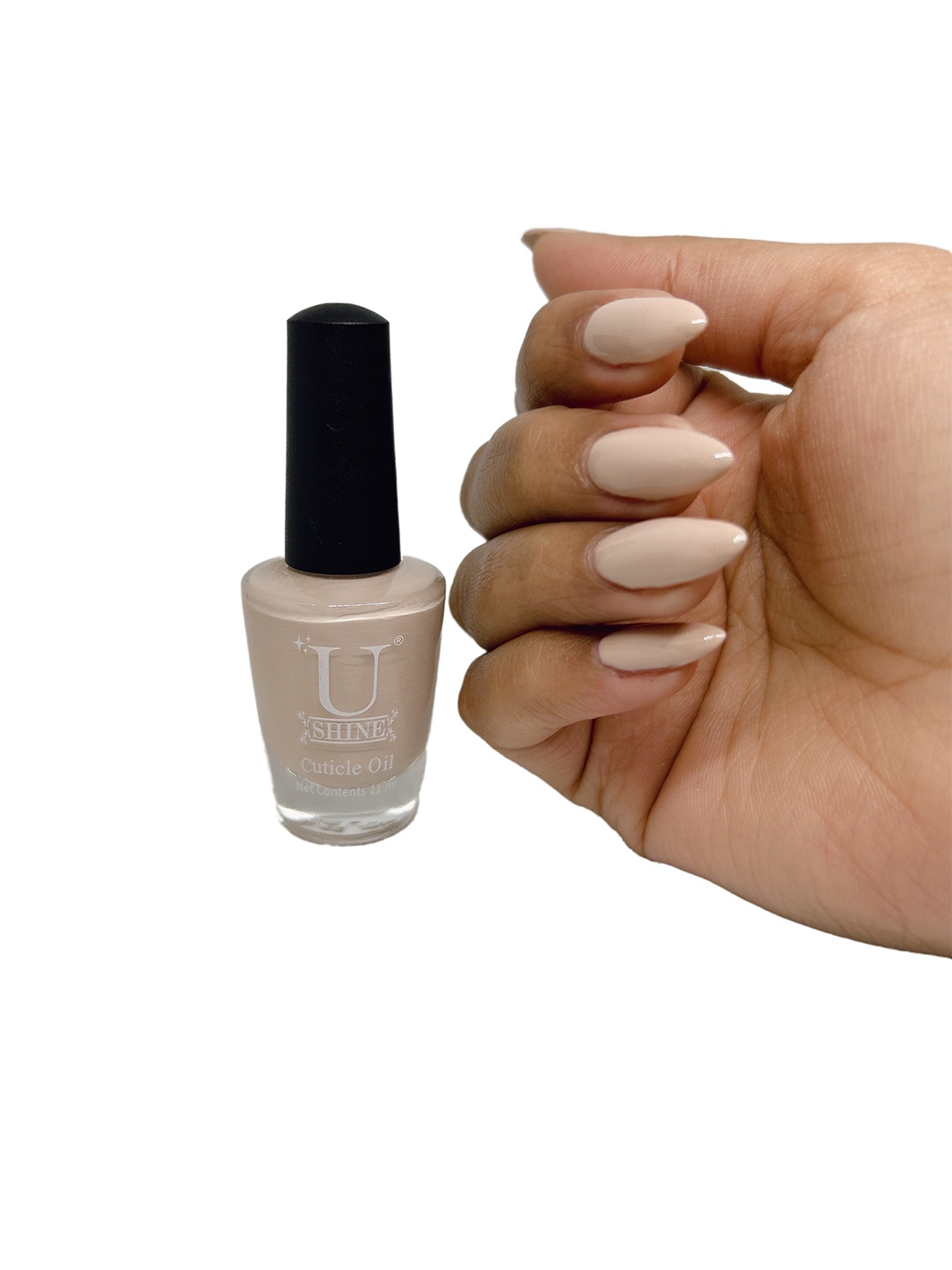 

U Shine Long Lasting Nail Lacquer - 11ml - Caramel Smoothie, Nude