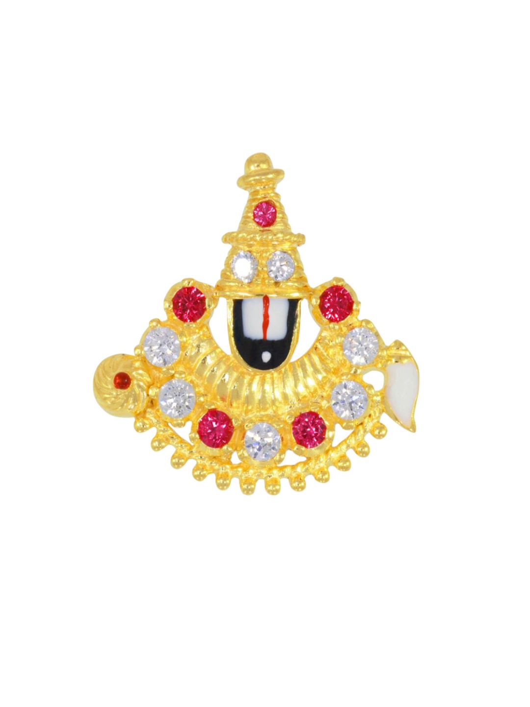 

BHIMA 22K Hallmark 916 Purity Yellow Gold Tirupati Balaji Pendant