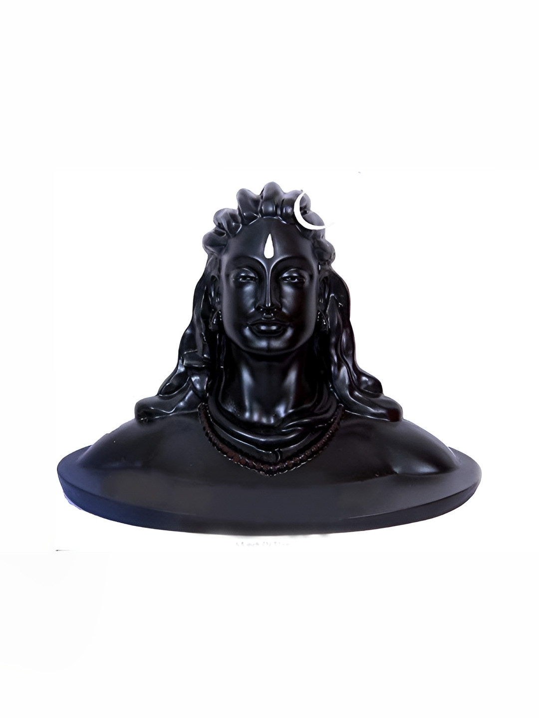 

Navyaksh Black Adiyogi Shiva Religious Idol Showpiece