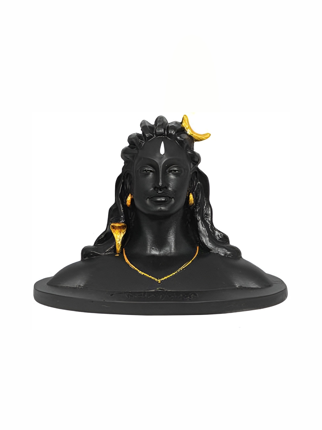 

Navyaksh Black & White Religious Small Yogi Showpiece