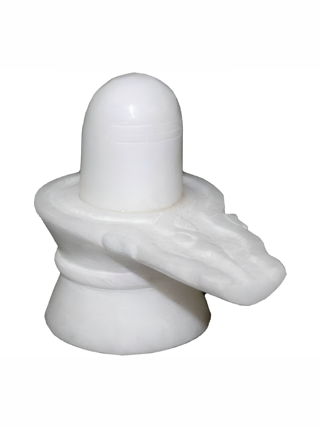 

Navyaksh White Marble Shivling Showpiece