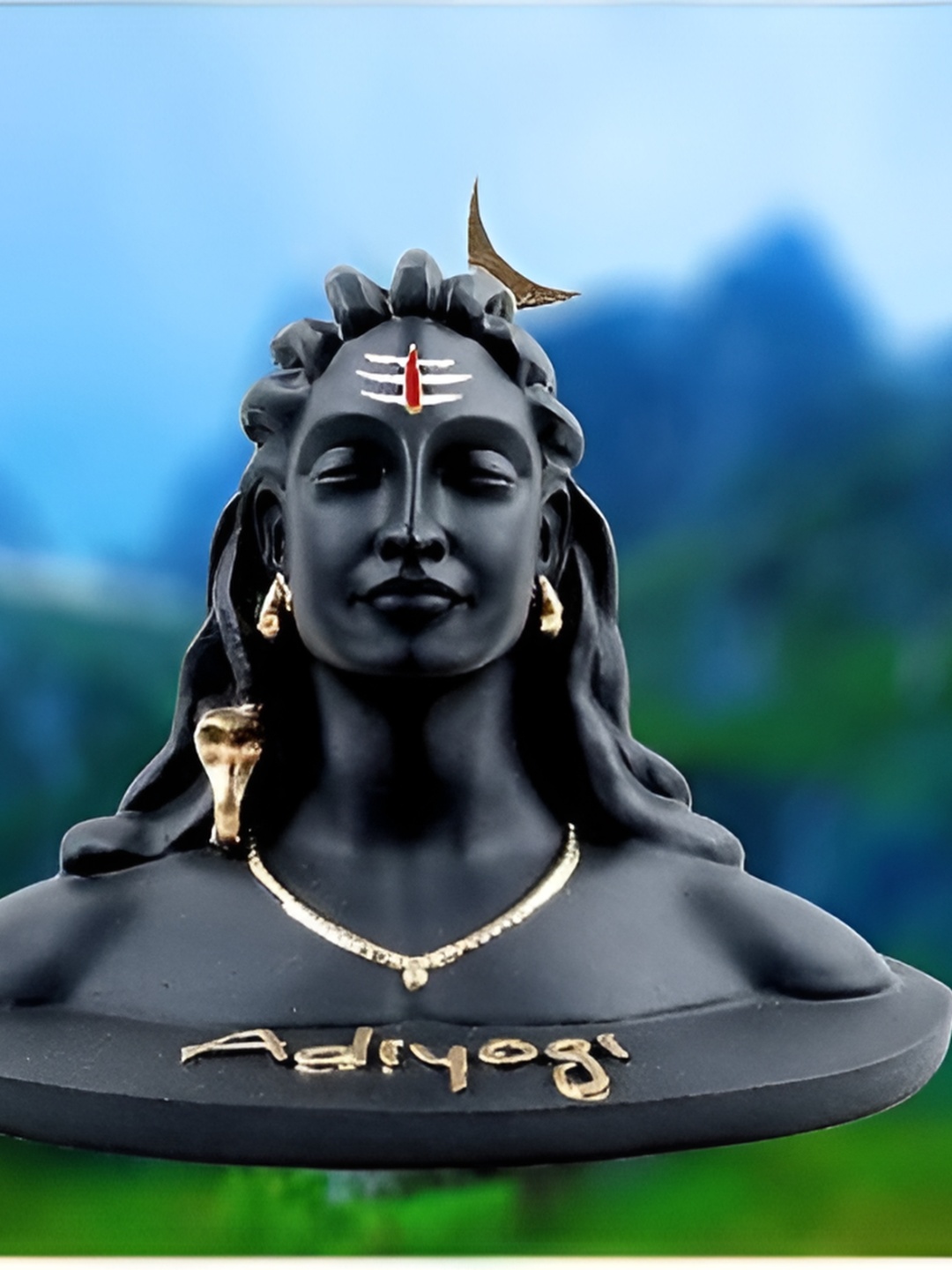 

Navyaksh Black Marble Shiva Showpiece