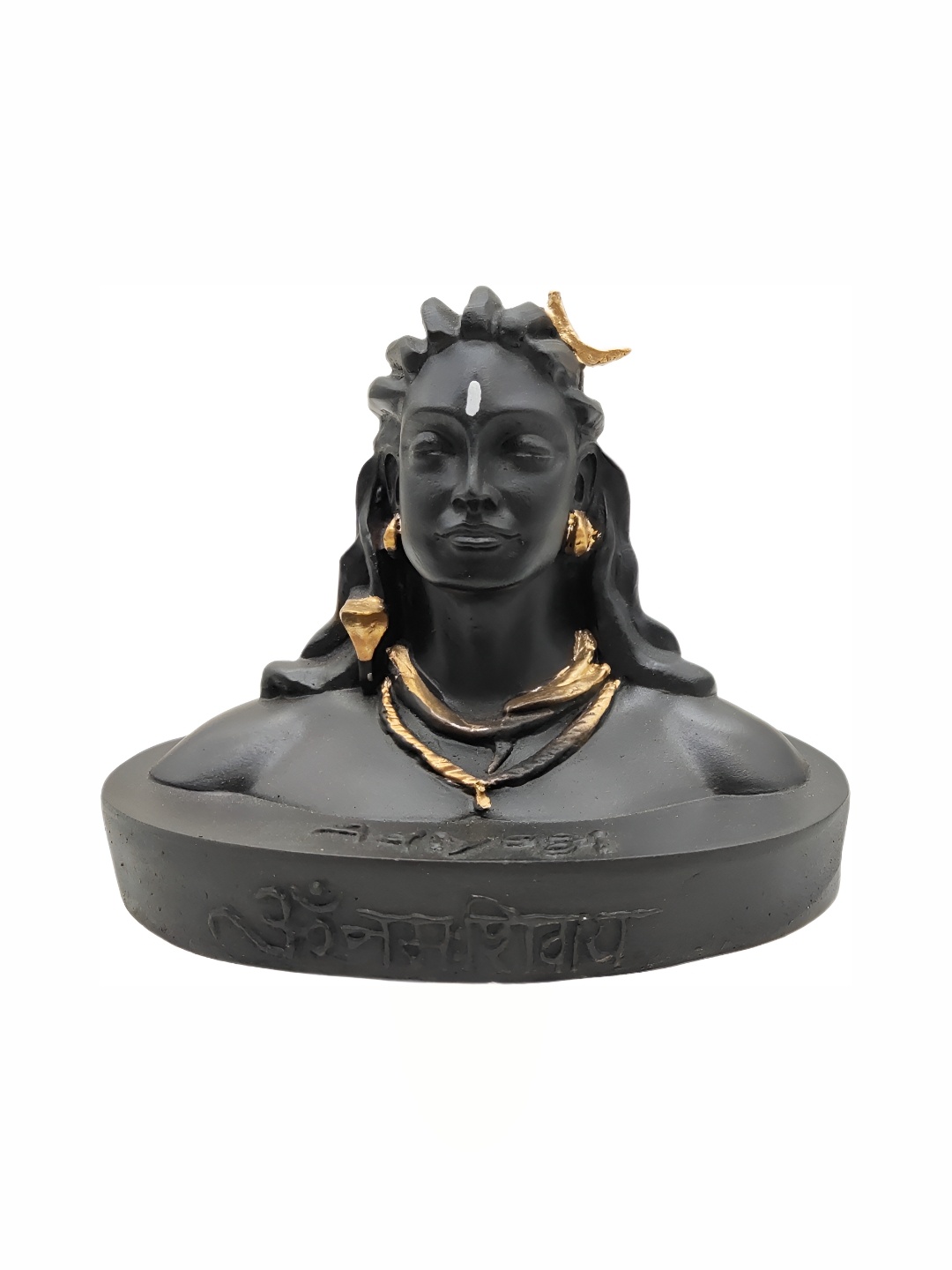 

Navyaksh Black Marble Shiva Showpiece