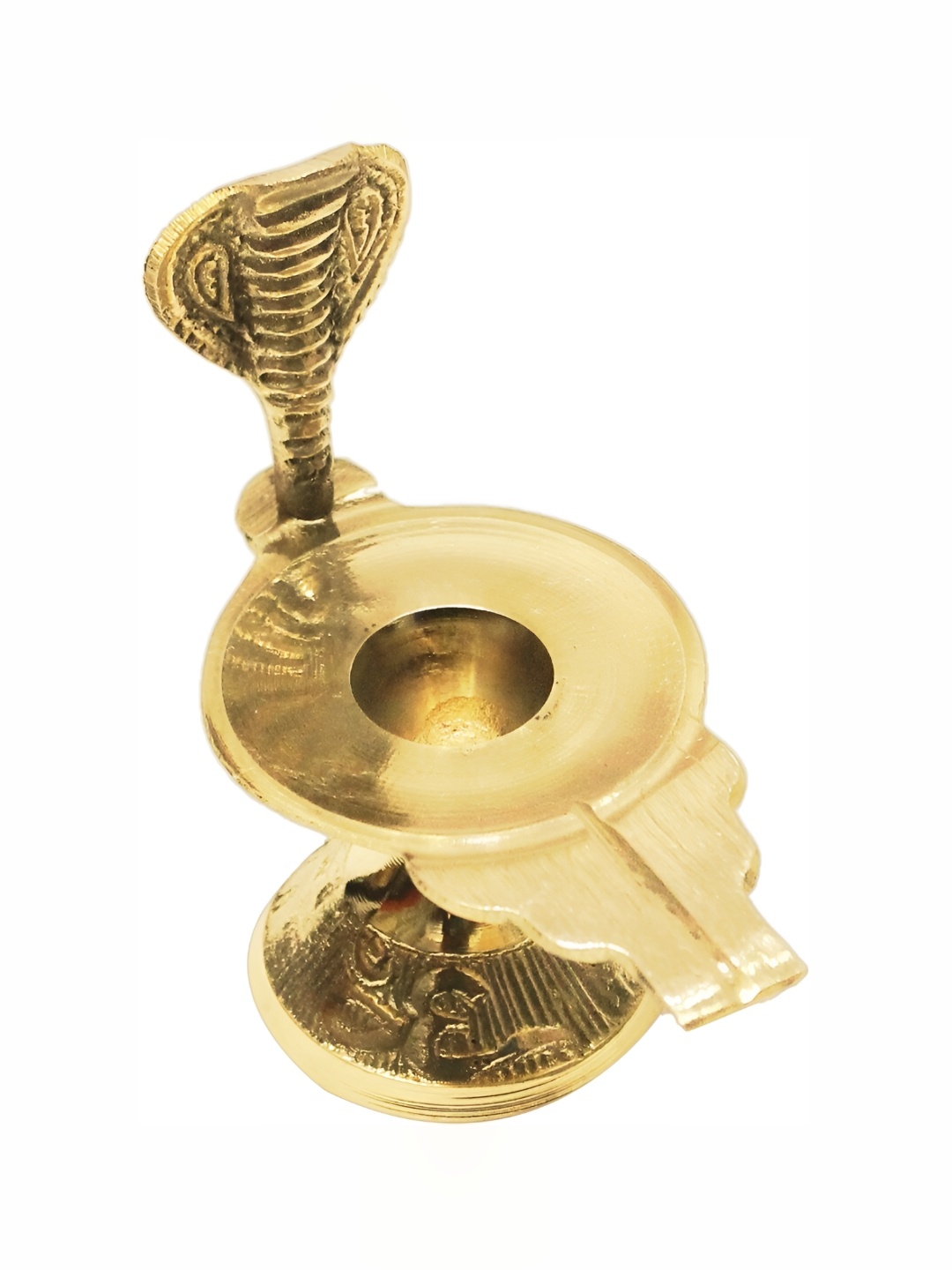 

Navyaksh Gold Toned Heavy Jalheri Religious Idol Showpiece