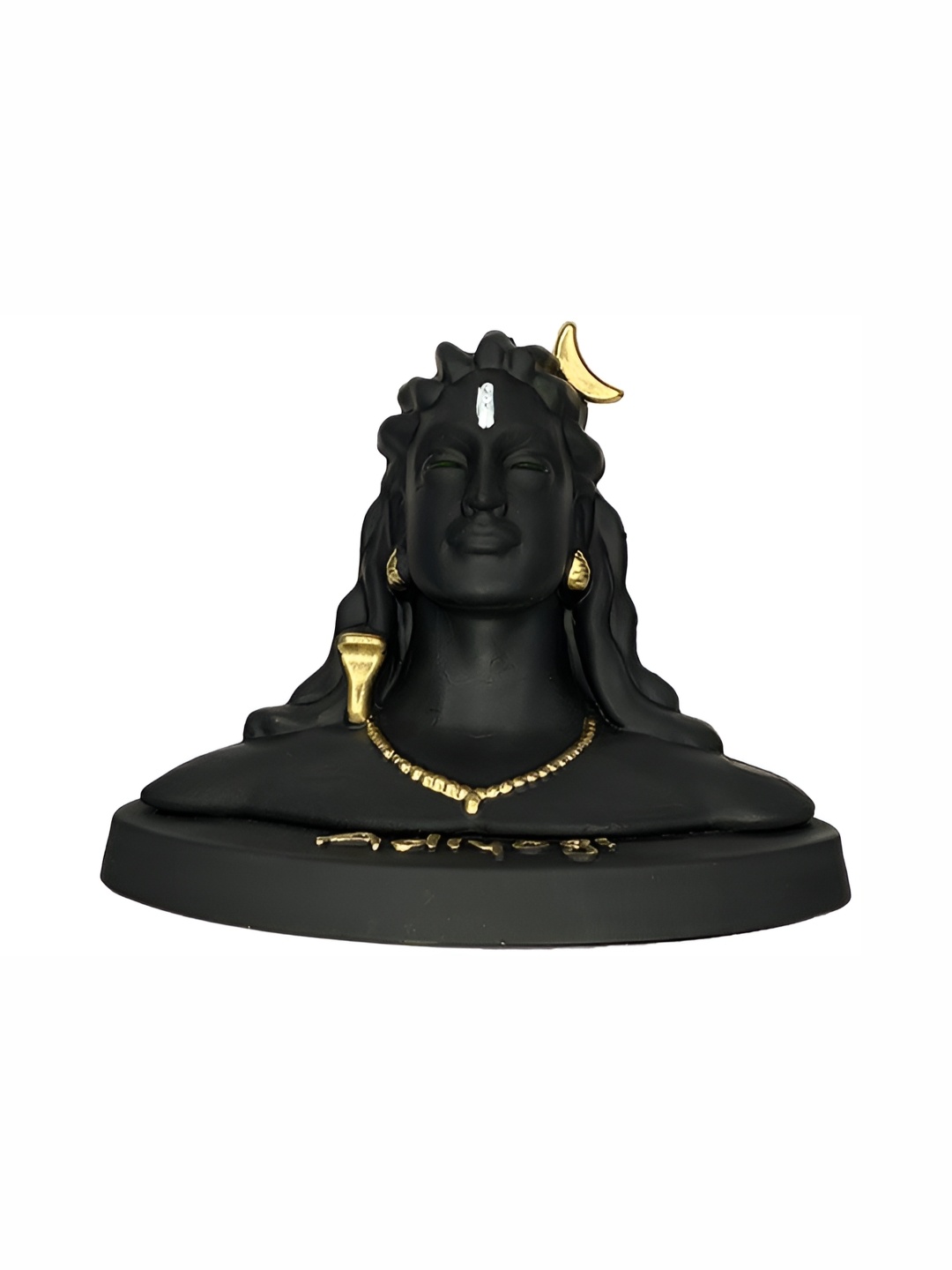 

Navyaksh Black Marble Yogi Religious Showpiece