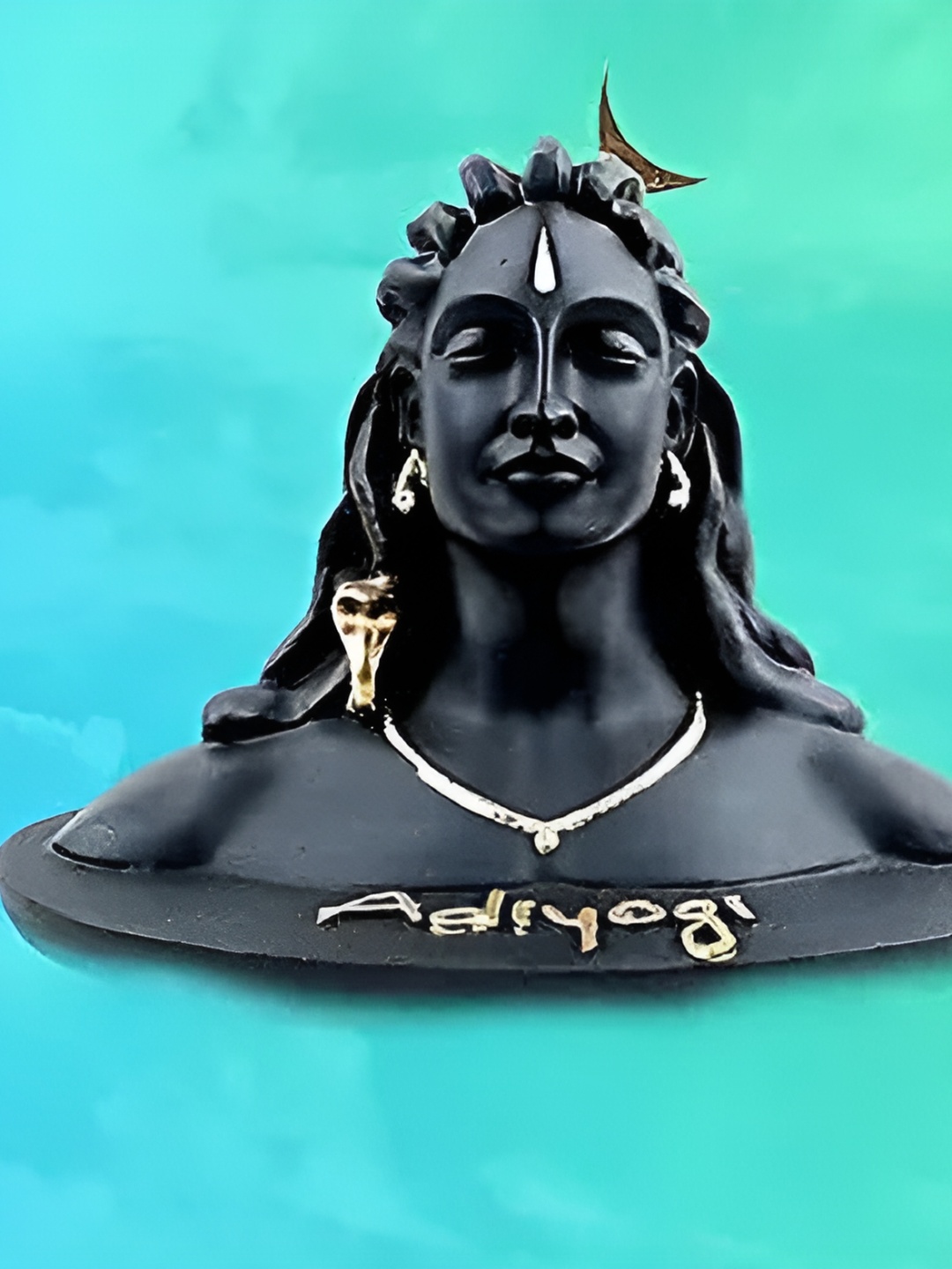

Navyaksh Black Religious Idol Showpiece