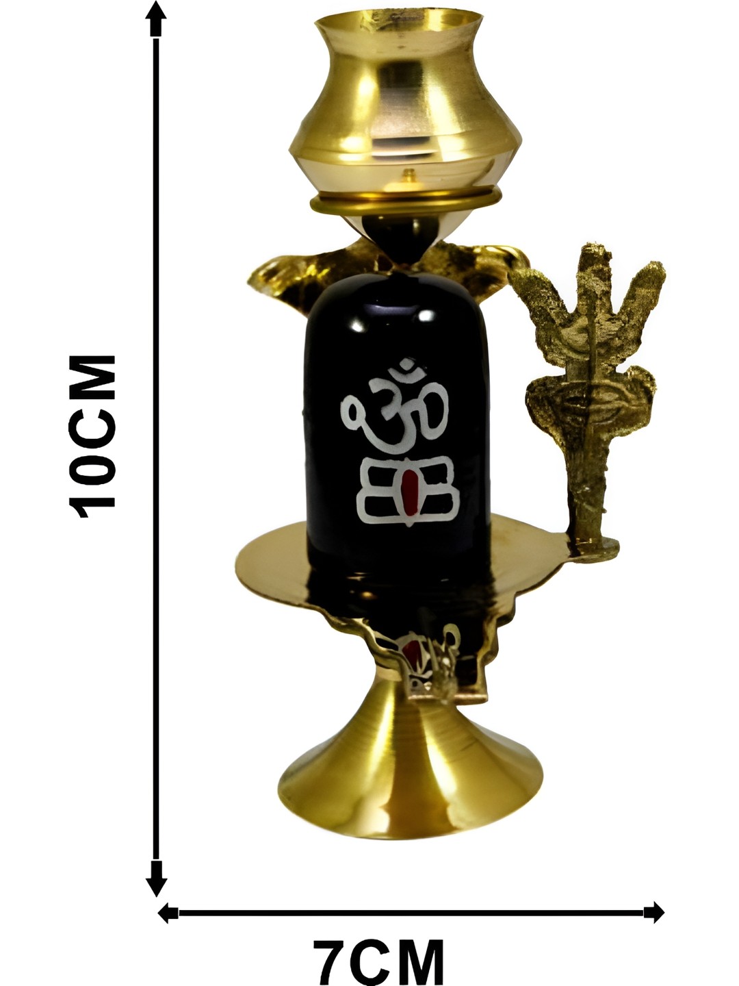 

Navyaksh Black Religious Idol Showpiece