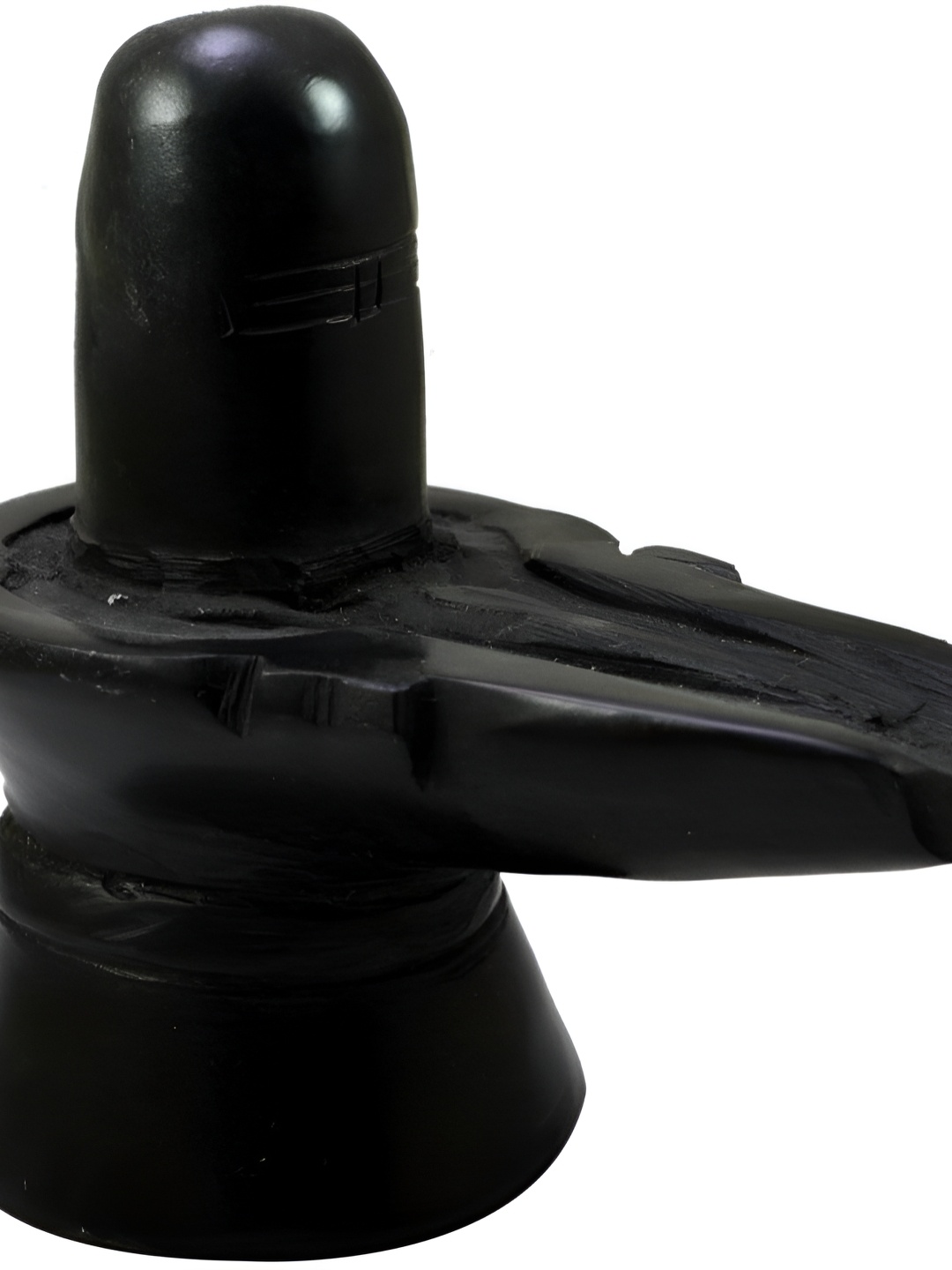 

Navyaksh Black Shiva Lingam Religious Idol Showpiece