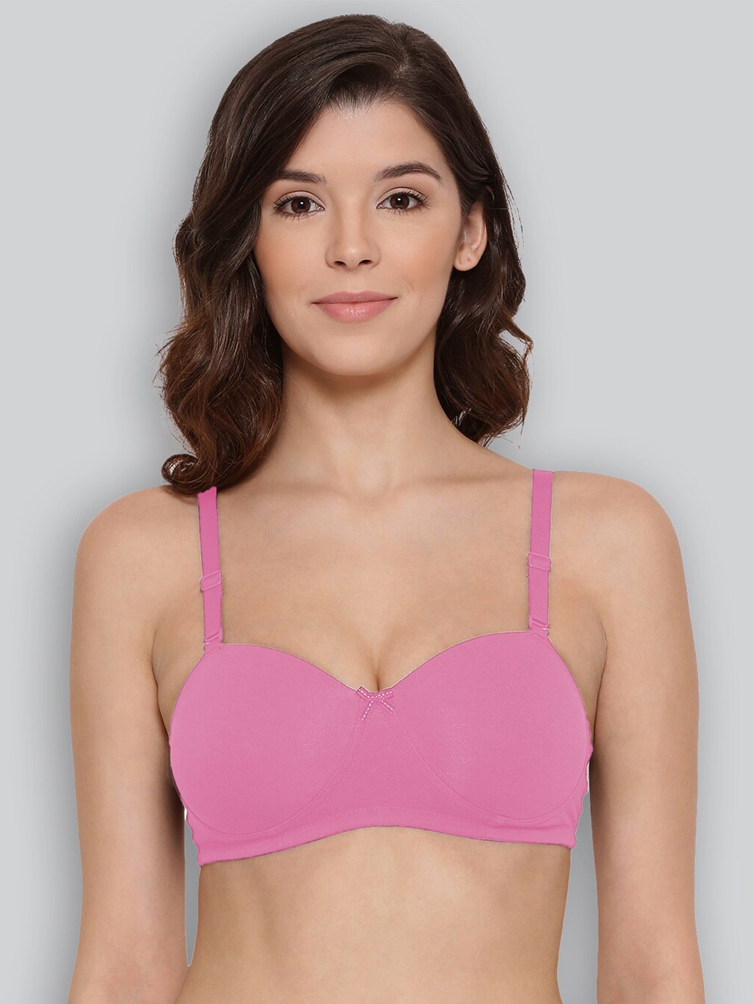 

LYRA Medium Coverage Lightly Padded Bra, Pink