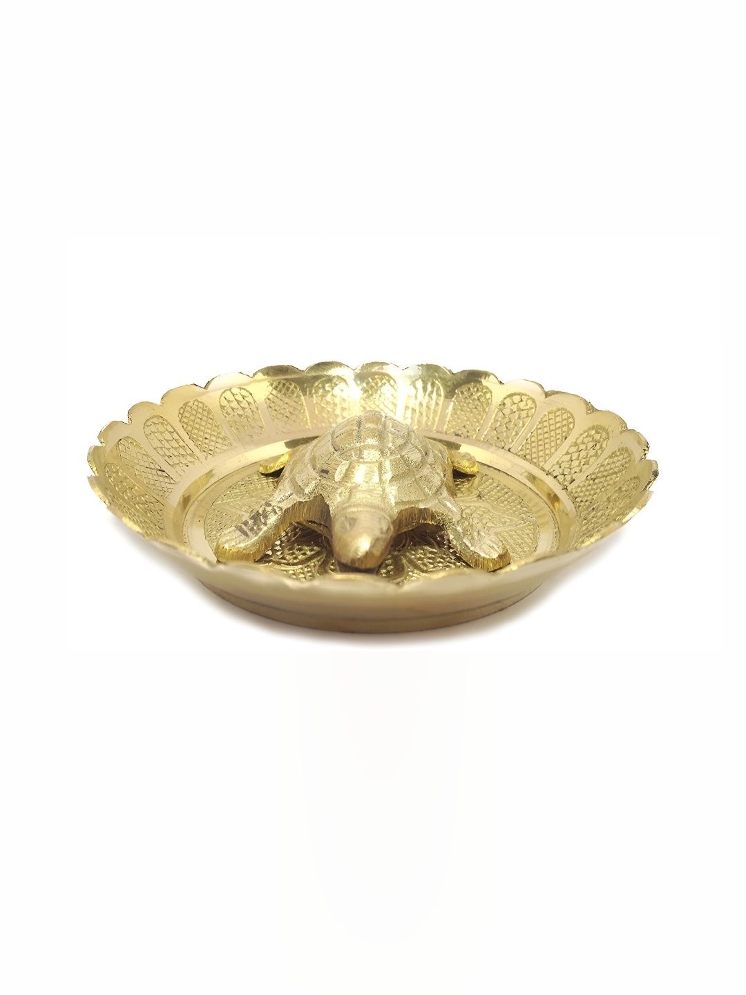 

Navyaksh Copper Toned Brass Decorative Showpiece