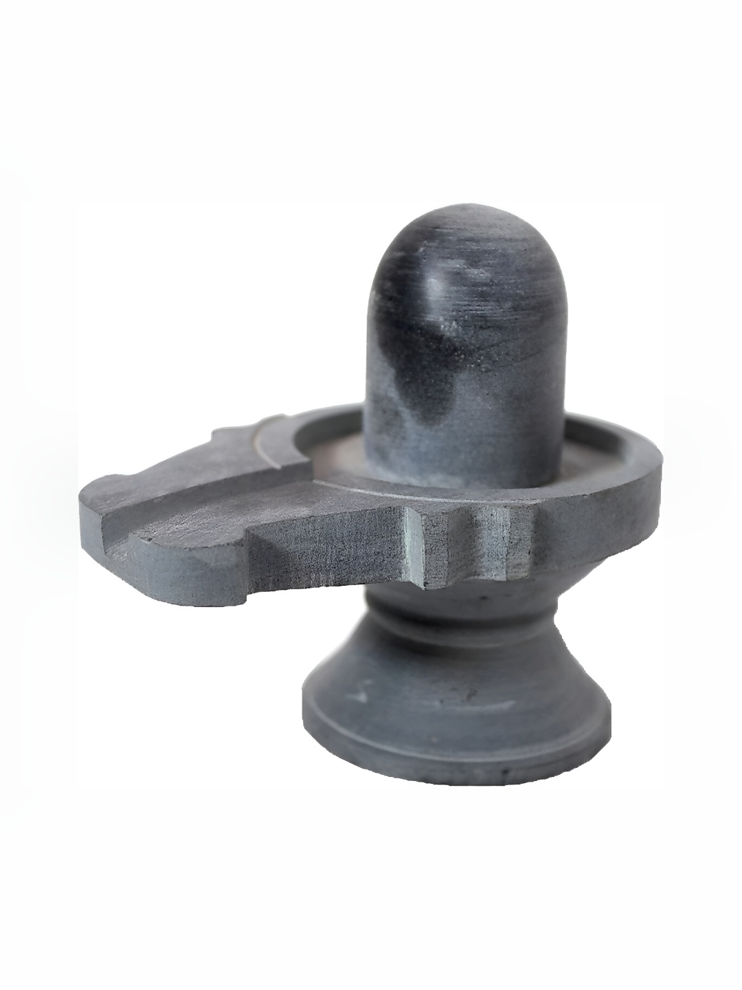 

Navyaksh Black Religious Small Shivling Showpiece