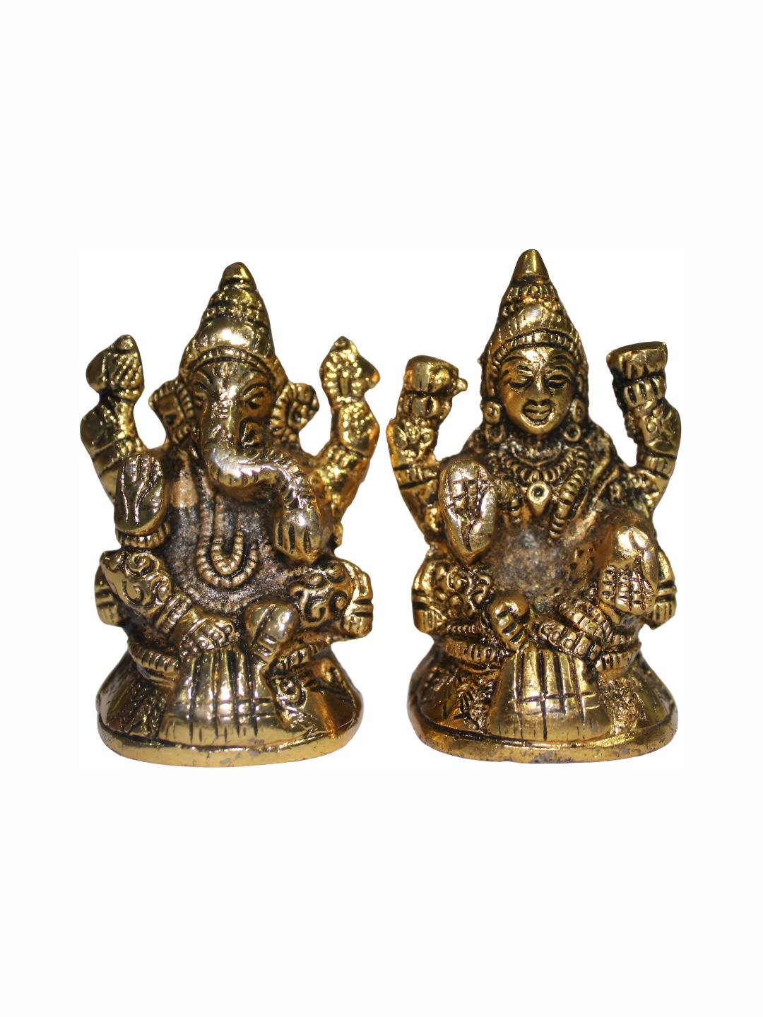 

Navyaksh Gold-Toned Metal Religious Showpiece