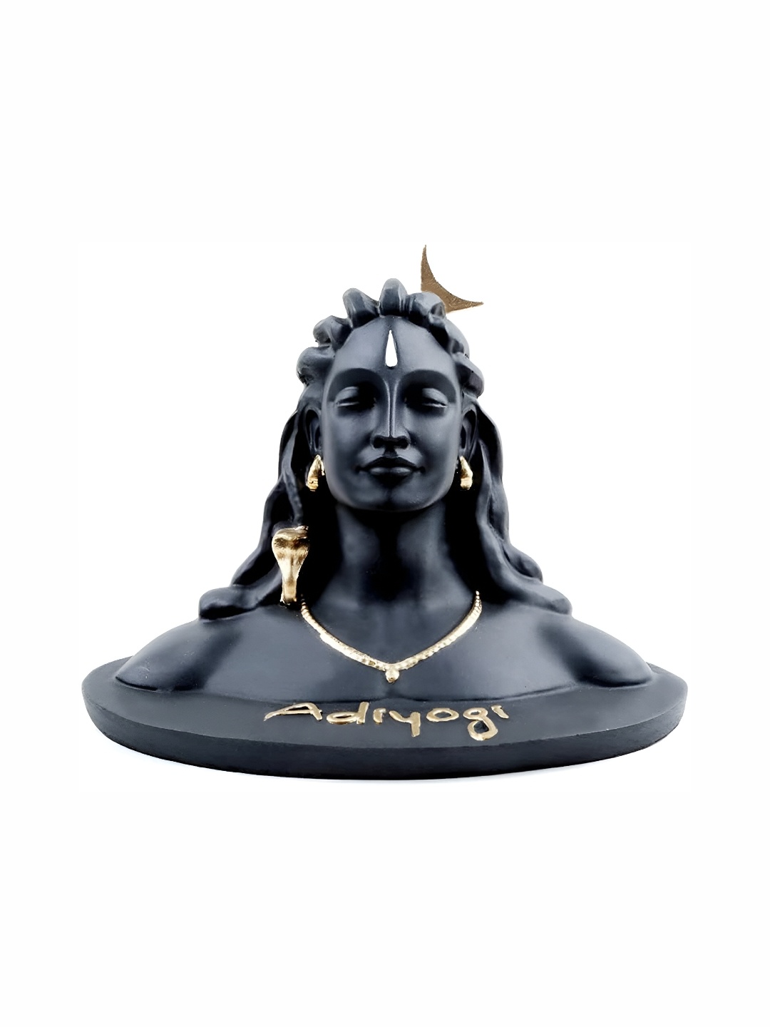 

Navyaksh Black Marble Aadiyogi Showpiece