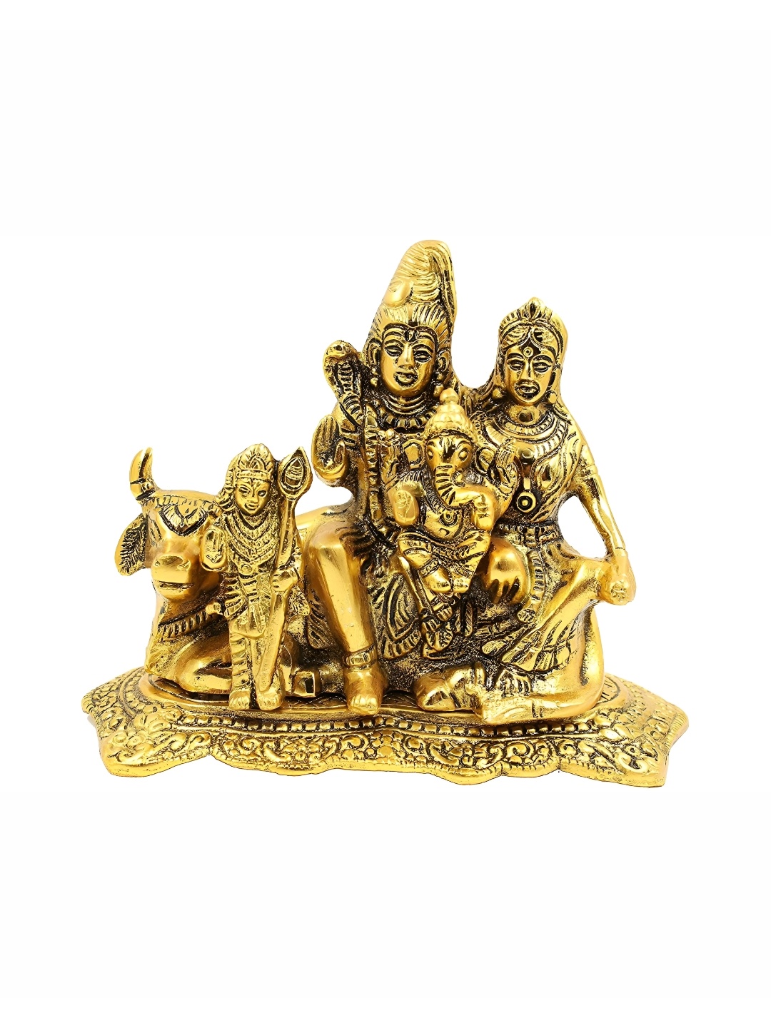 

Navyaksh Gold Toned Religious Showpiece