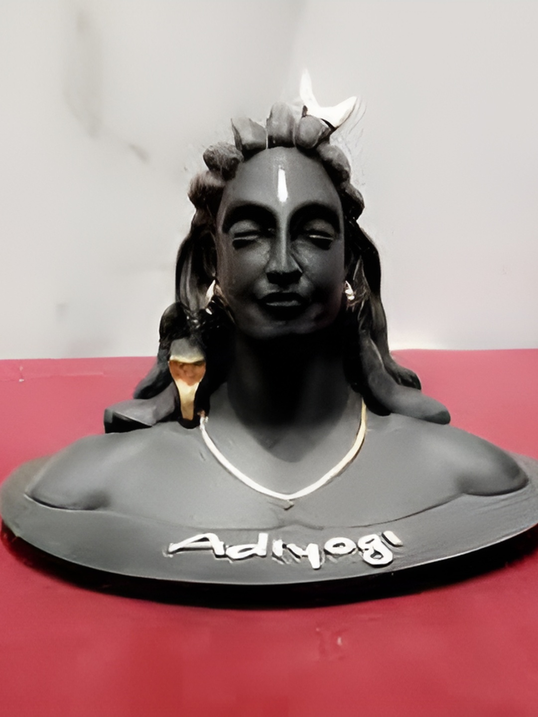 

Navyaksh Black & White Religious Small Yogi Showpiece