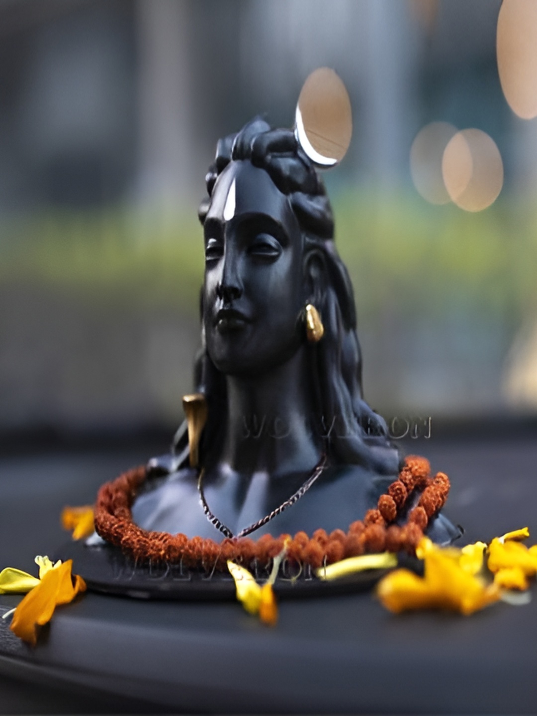 

Navyaksh Black Religious Idol Showpiece