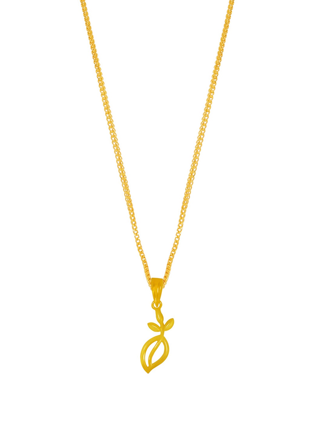 

BHIMA 22K Hallmark 916 Purity Yellow Gold Moulding Pendant