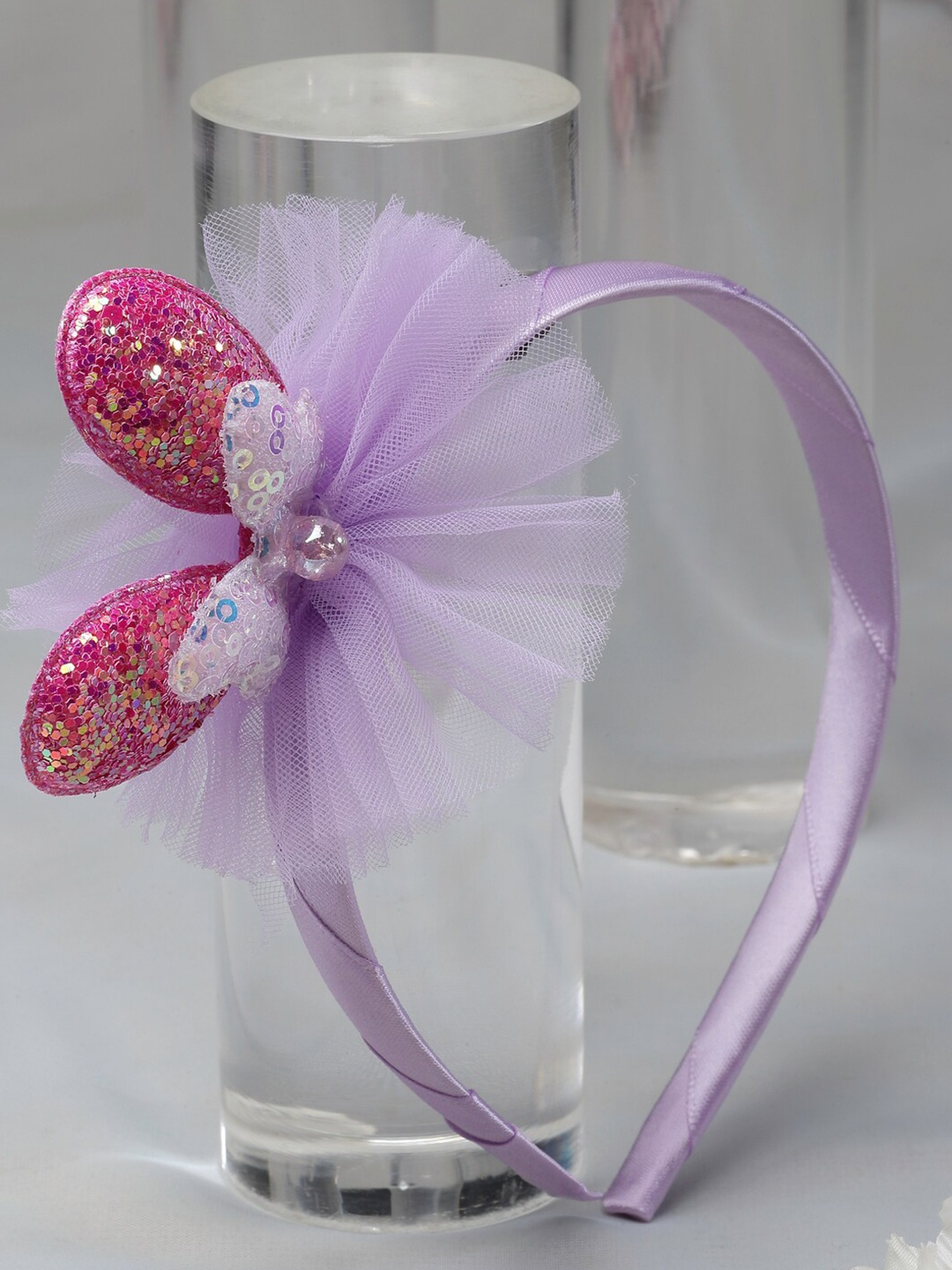 

Stoln Girls Embellished Bunny Hairband, Purple