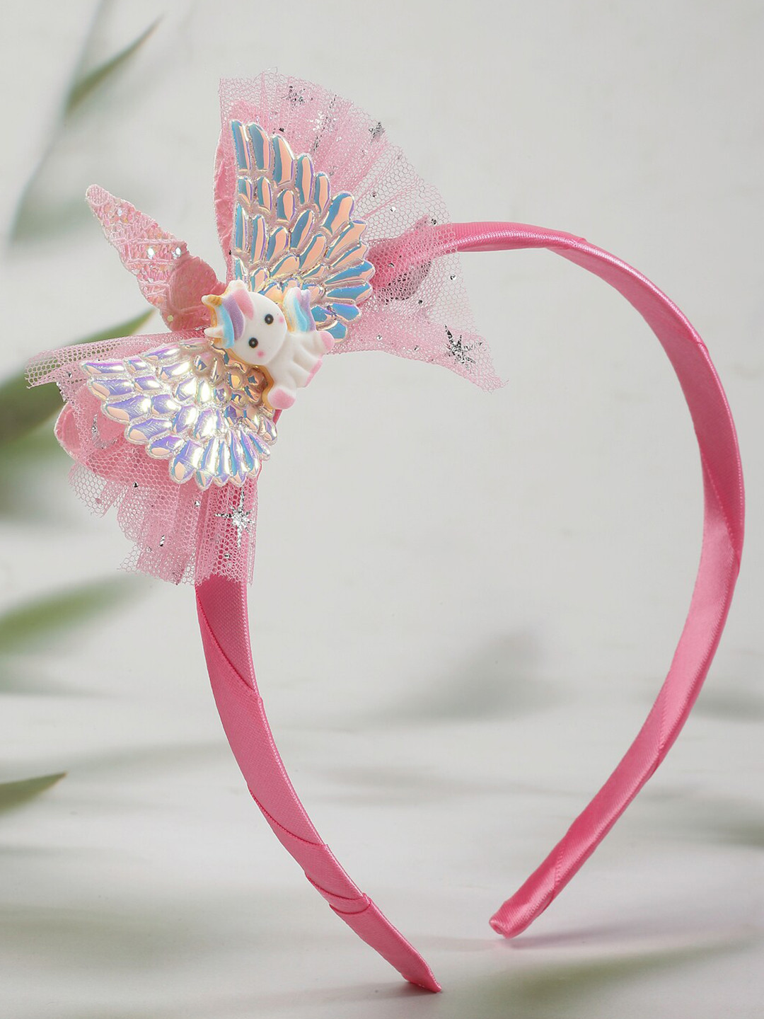 

Stoln Girls Embellished Unicorn Hairband, Pink