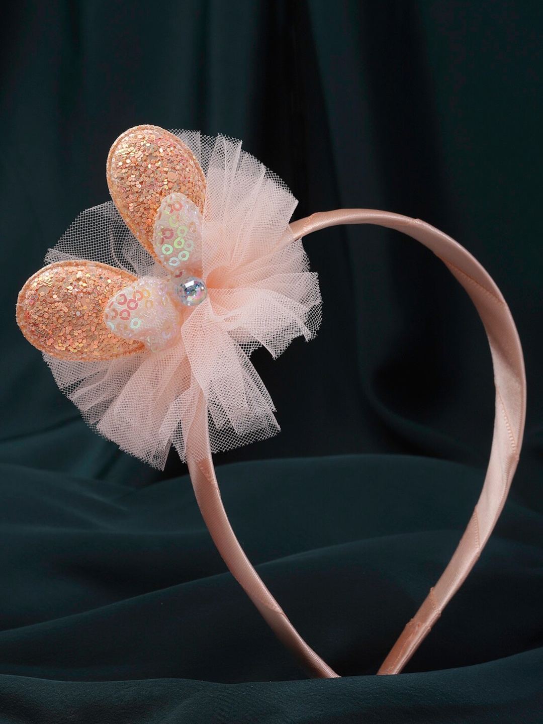 

Stoln Girls Embellished Hairband, Peach