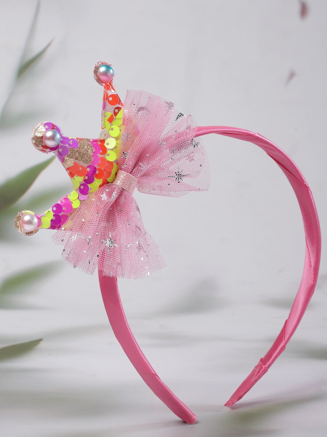 

Stoln Girls Embellished Hairband, Pink