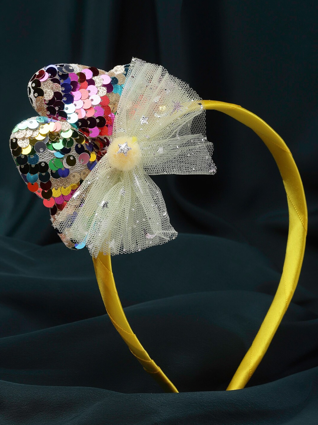 

Stoln Girls Embellished Hairband, Yellow