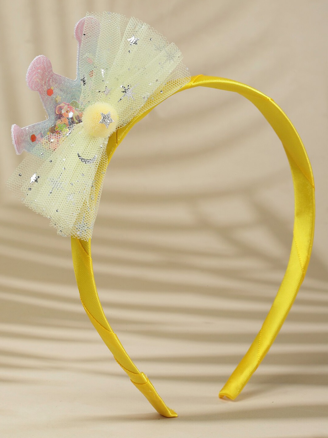 

Stoln Girls Embellished Hairband, Yellow