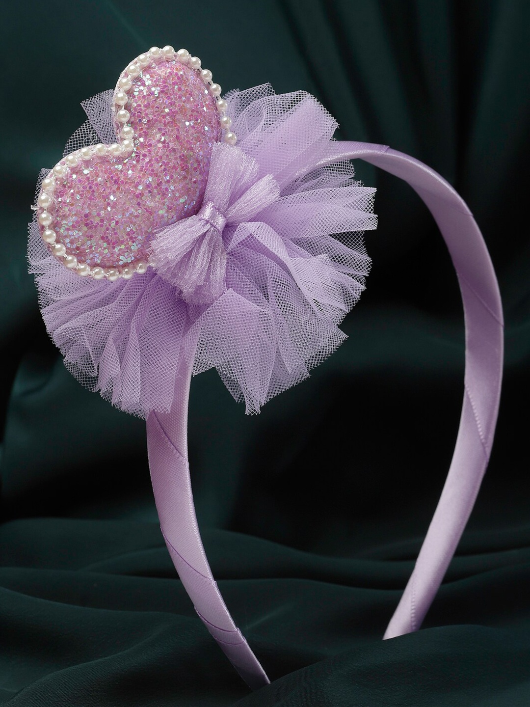 

Stoln Girls Beaded Hairband, Purple