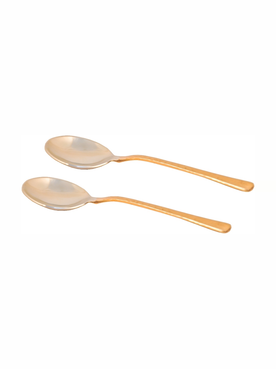 

Shivshakti Arts Brown 2 Pieces Copper Serving Spoons
