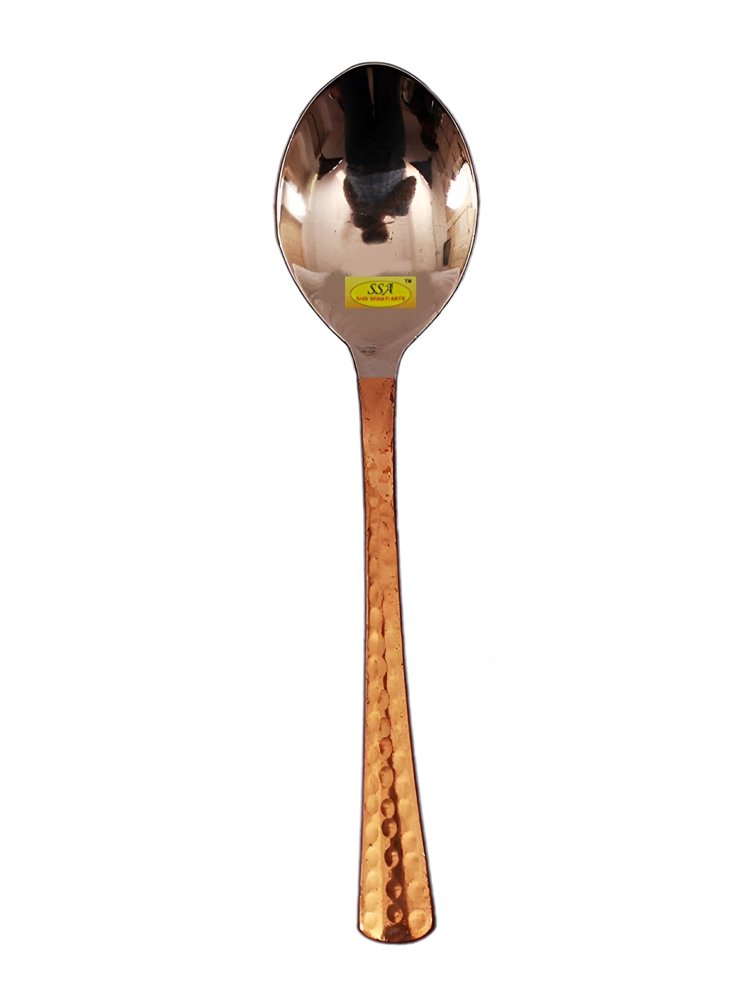 

Shivshakti Arts Brown Pure Steel Dessert Spoon