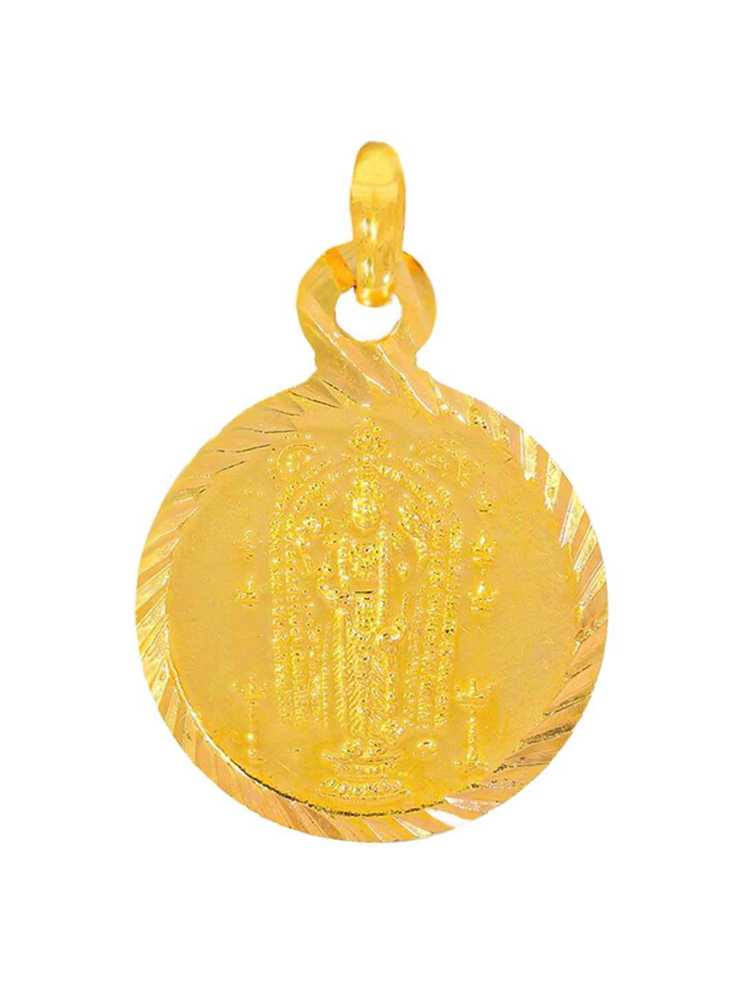 

BHIMA 22K Hallmark 916 Purity Yellow Gold Guruvayoor Srikrishna Pendant