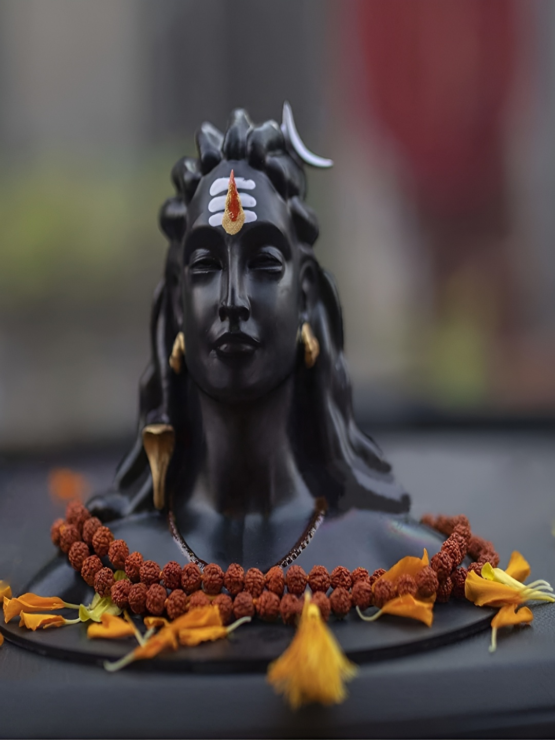 

Navyaksh Black Adi Yogi Showpiece