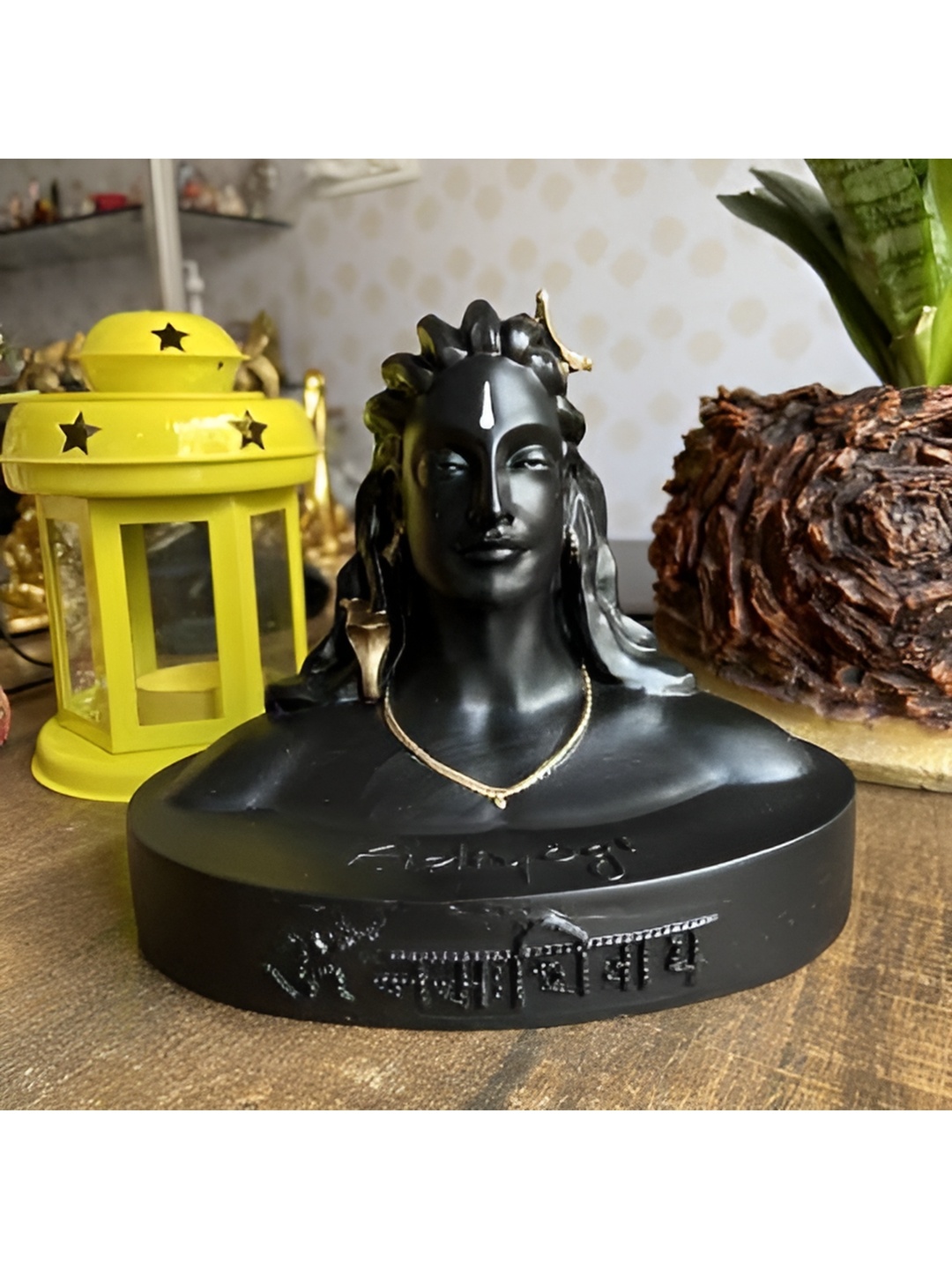 

Navyaksh Black Religious Idol Showpiece