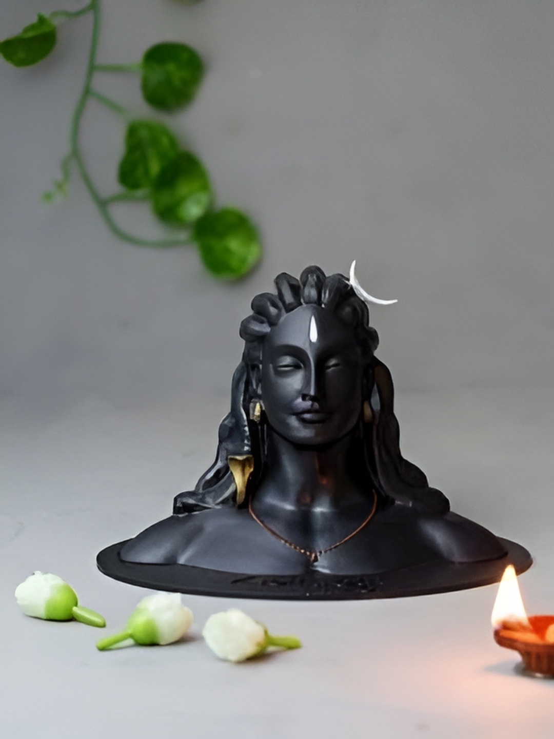 

Navyaksh Black Religious Idol Showpiece