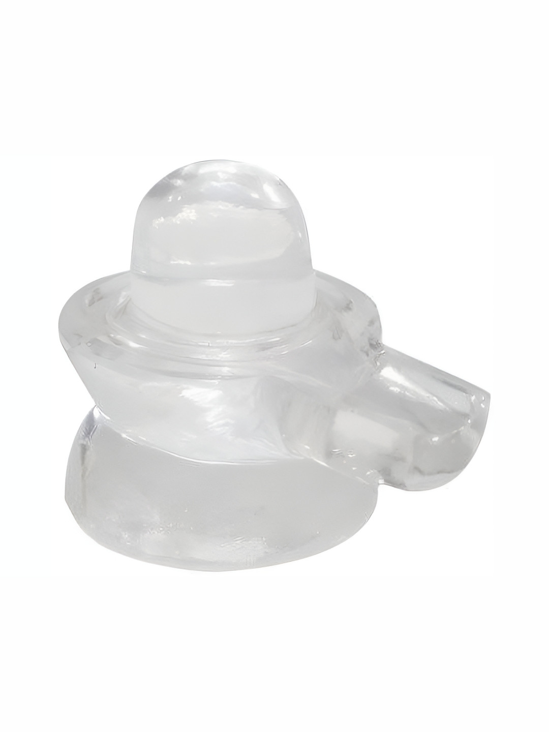 

Navyaksh White Religious Glass Showpiece