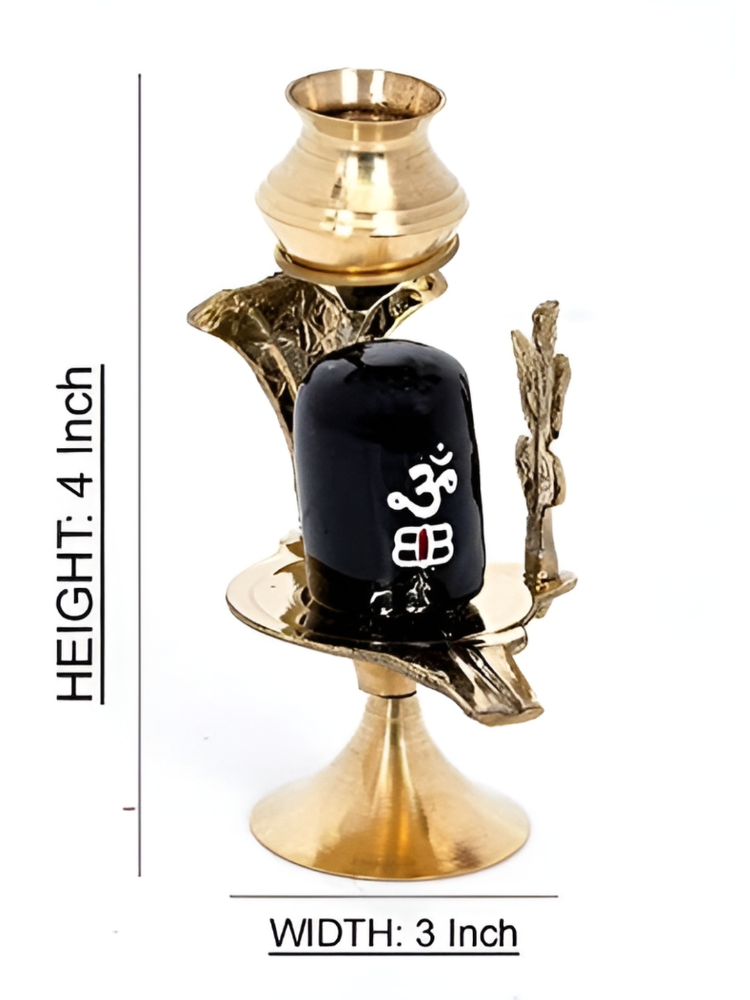 

Navyaksh Gold Toned Religious Idol Showpiece