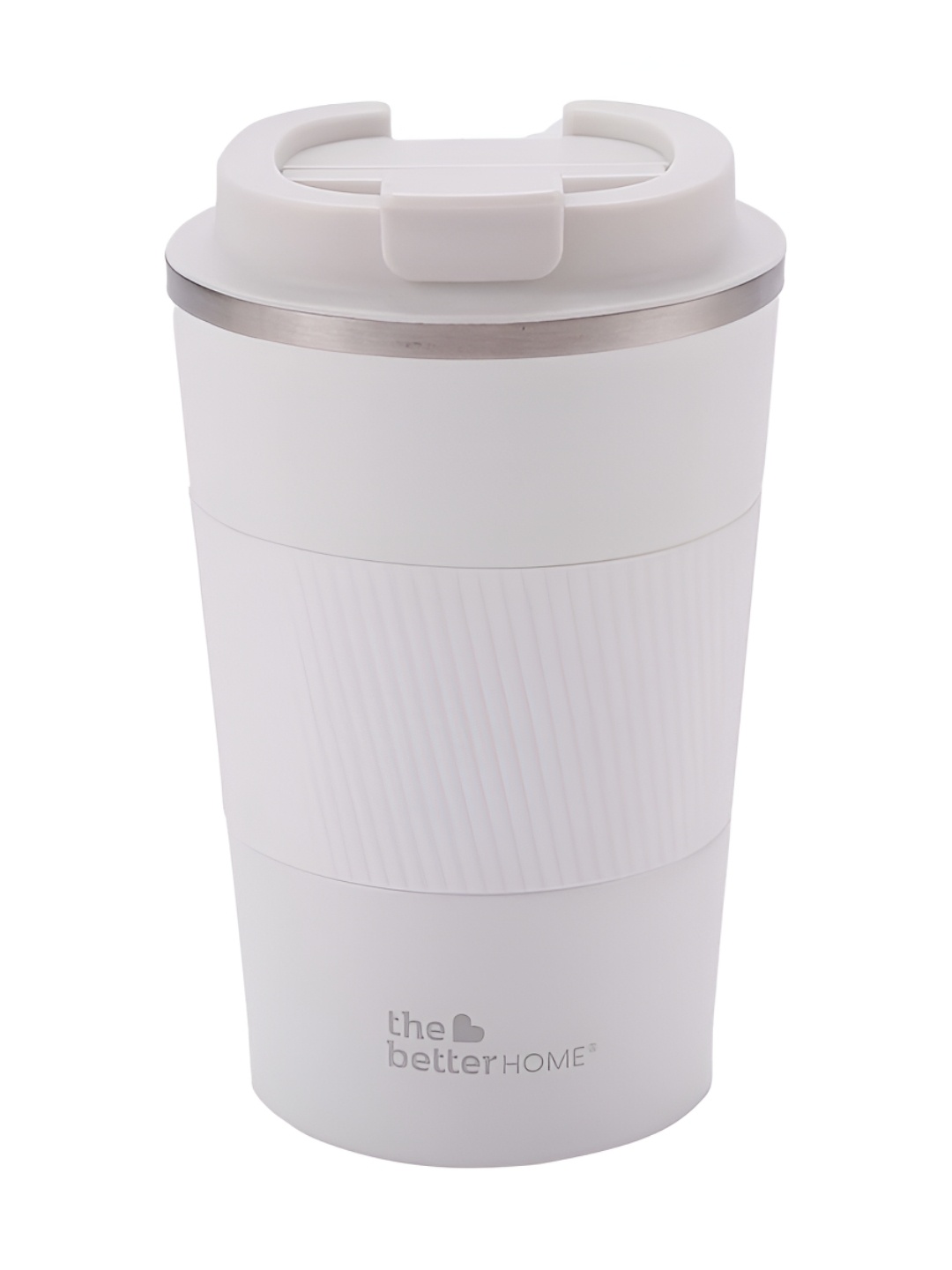 

The Better Home White Double Wall Insulated Stainless Steel Coffee Mug 380 ml
