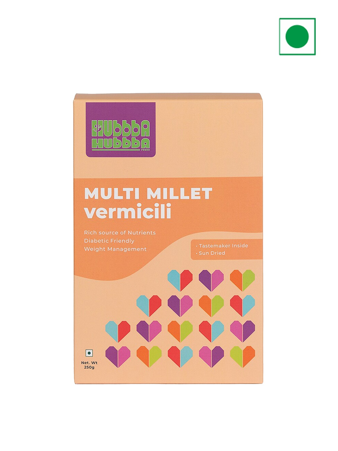 

Hubbba Hubbba Millet Vermicilli Assorted Gifts, Orange