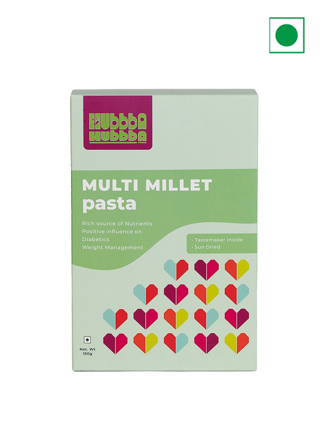 

Hubbba Hubbba Multi Millet Pasta-150 gm