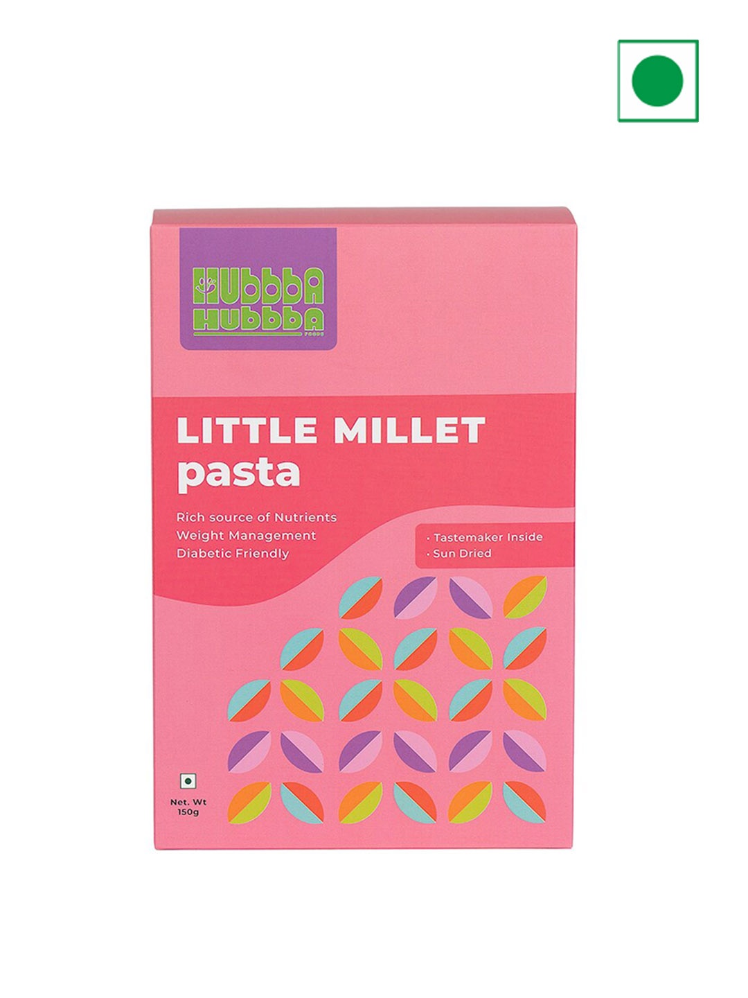 

Hubbba Hubbba Little Millet Pasta-150 gm, Multi