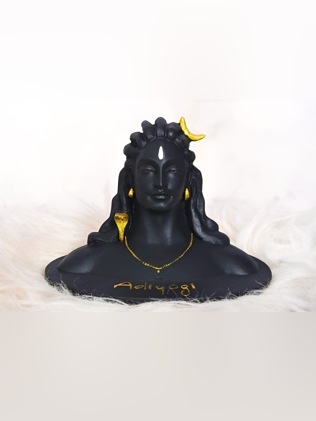 

Navyaksh Black Adi Yogi Showpiece
