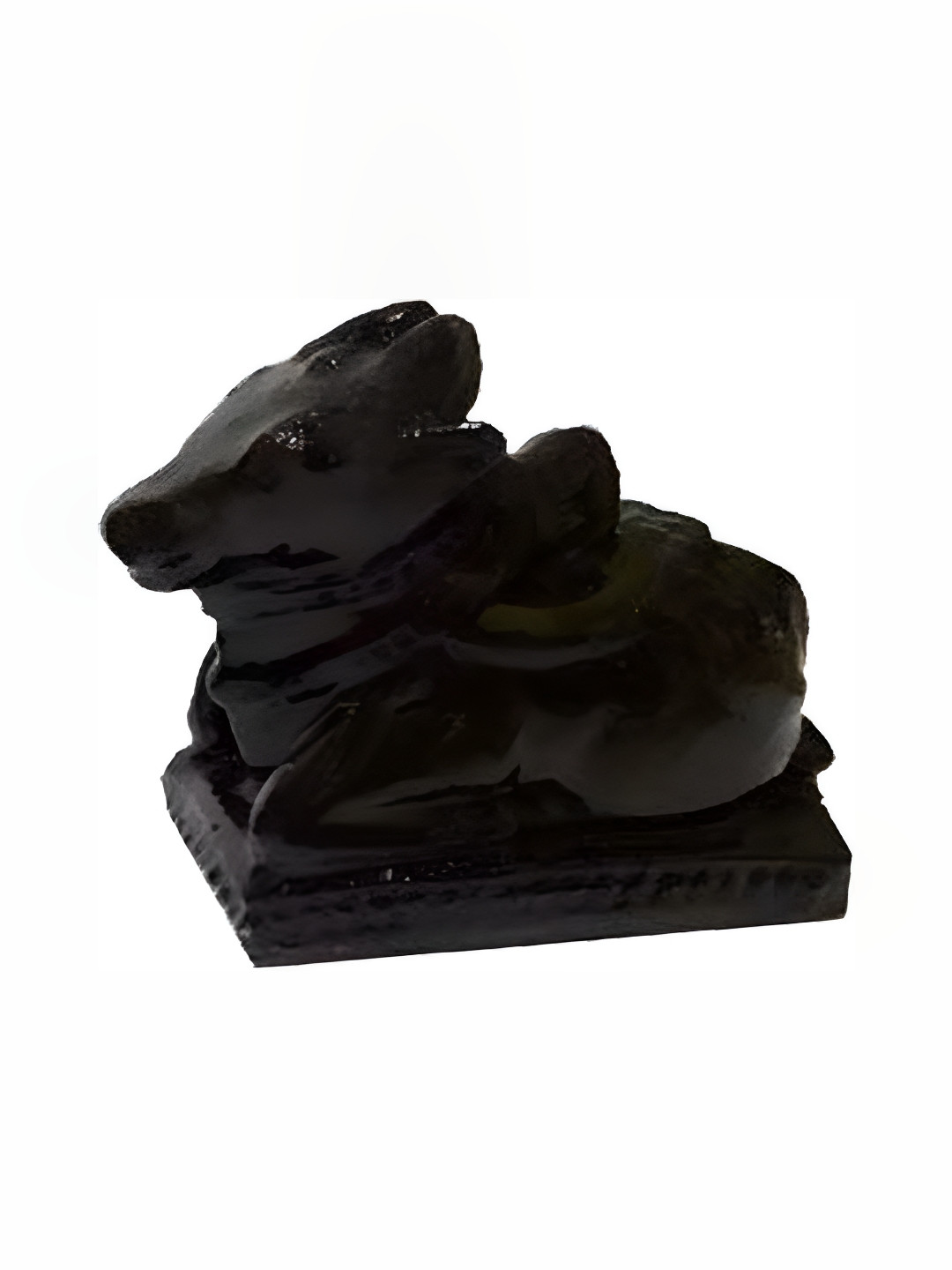 

Navyaksh Black Marble Nandi Decorative Showpiece
