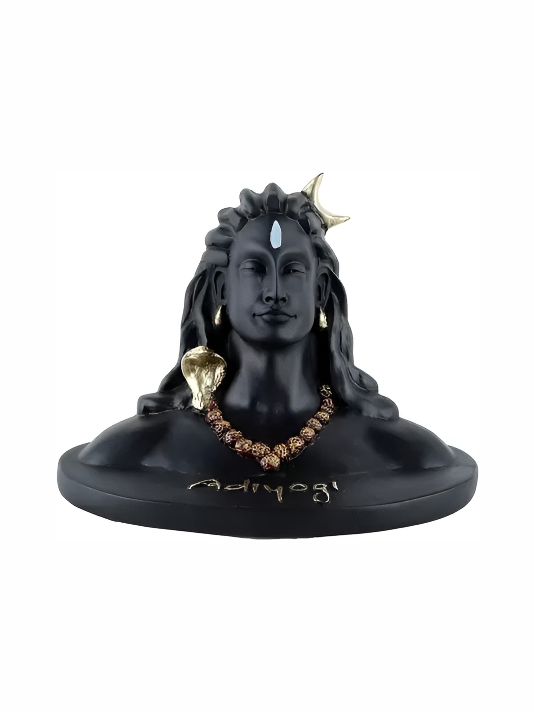 

Navyaksh Black & White Religious Small Yogi Showpiece