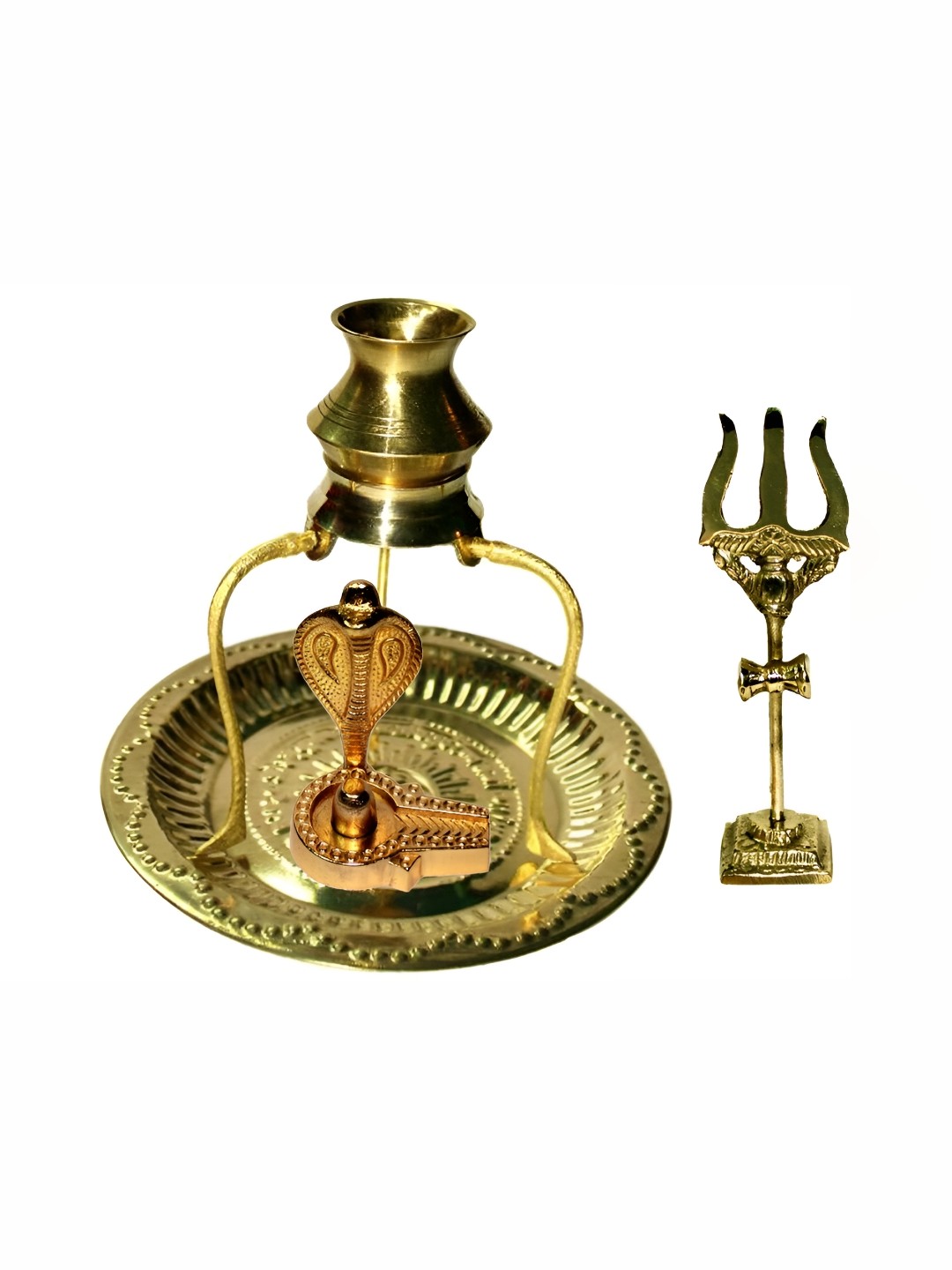 

Navyaksh Gold-Toned Religious Idol Showpiece