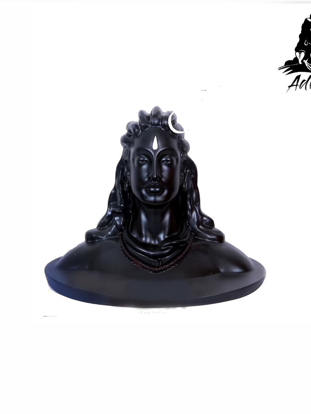 

Navyaksh Black Yogi Religious Showpiece